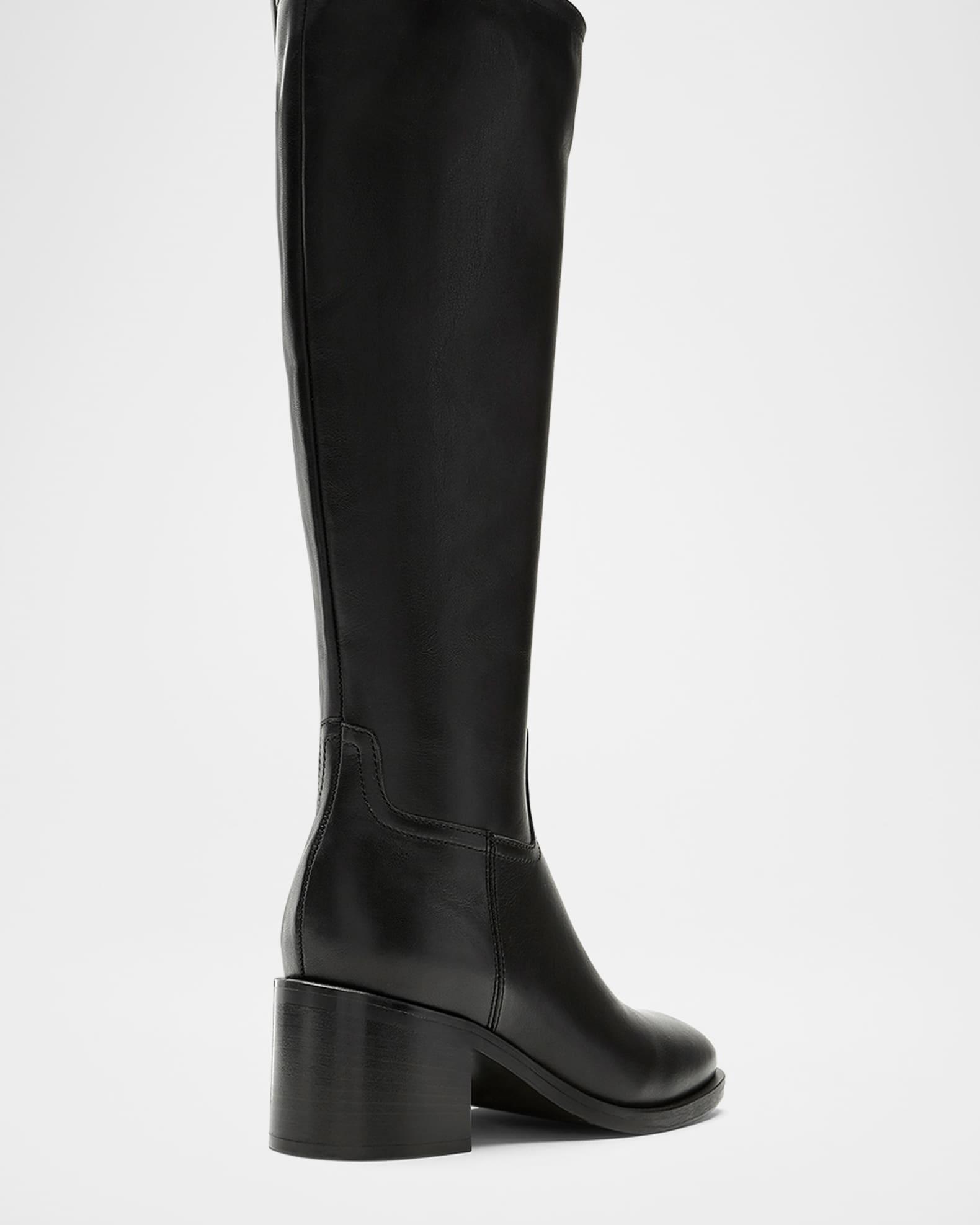 Jack Leather Knee High Boots Product Image