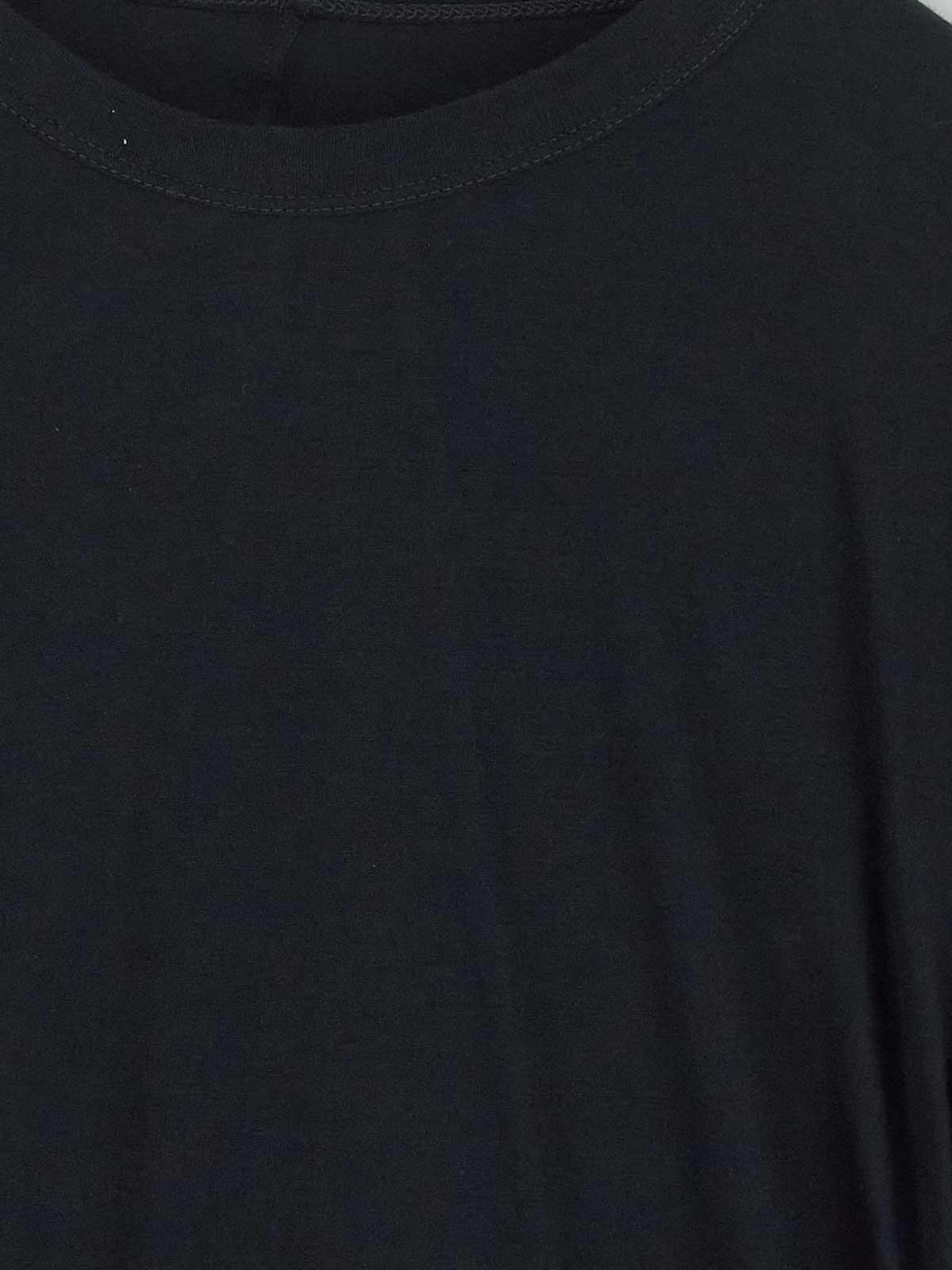 RICK OWENS Double Ss T In Black Product Image