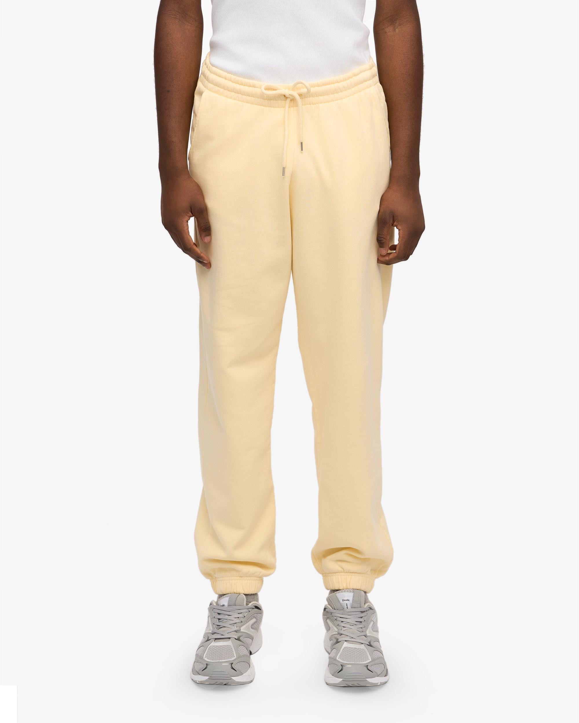Organic Sweatpants - Soft Yellow Product Image