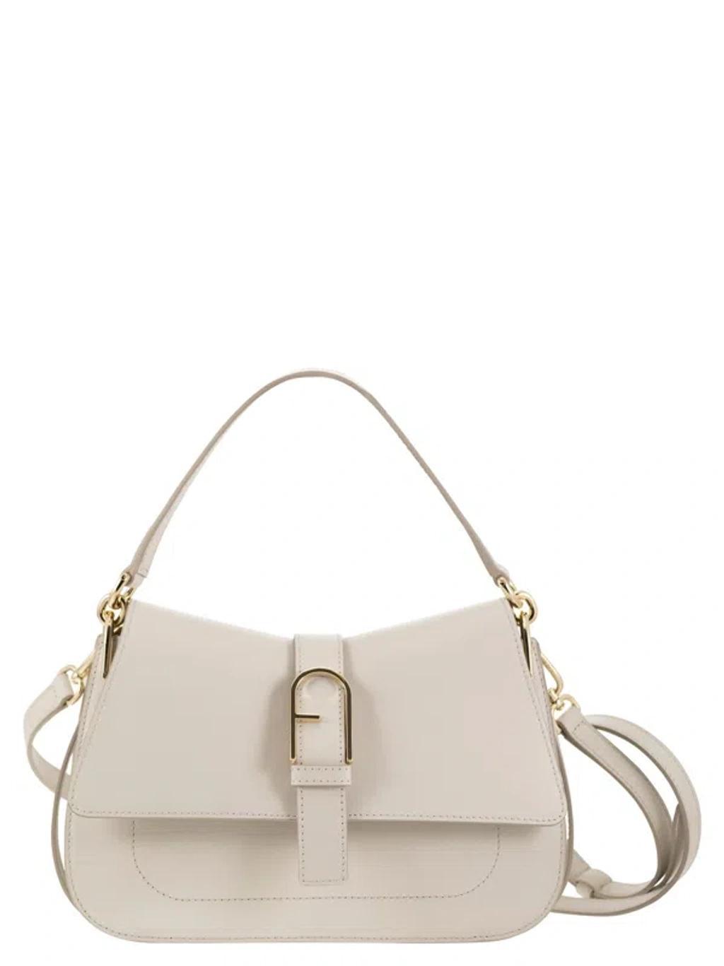 FURLA Flow M - Hand Bag In S Marshmallow Product Image