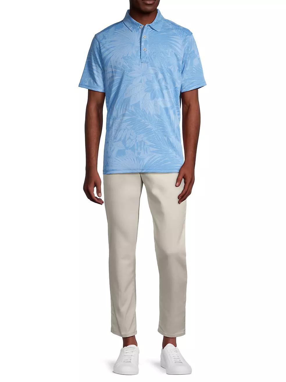 Santiago Paradise Graphic Polo Shirt Product Image