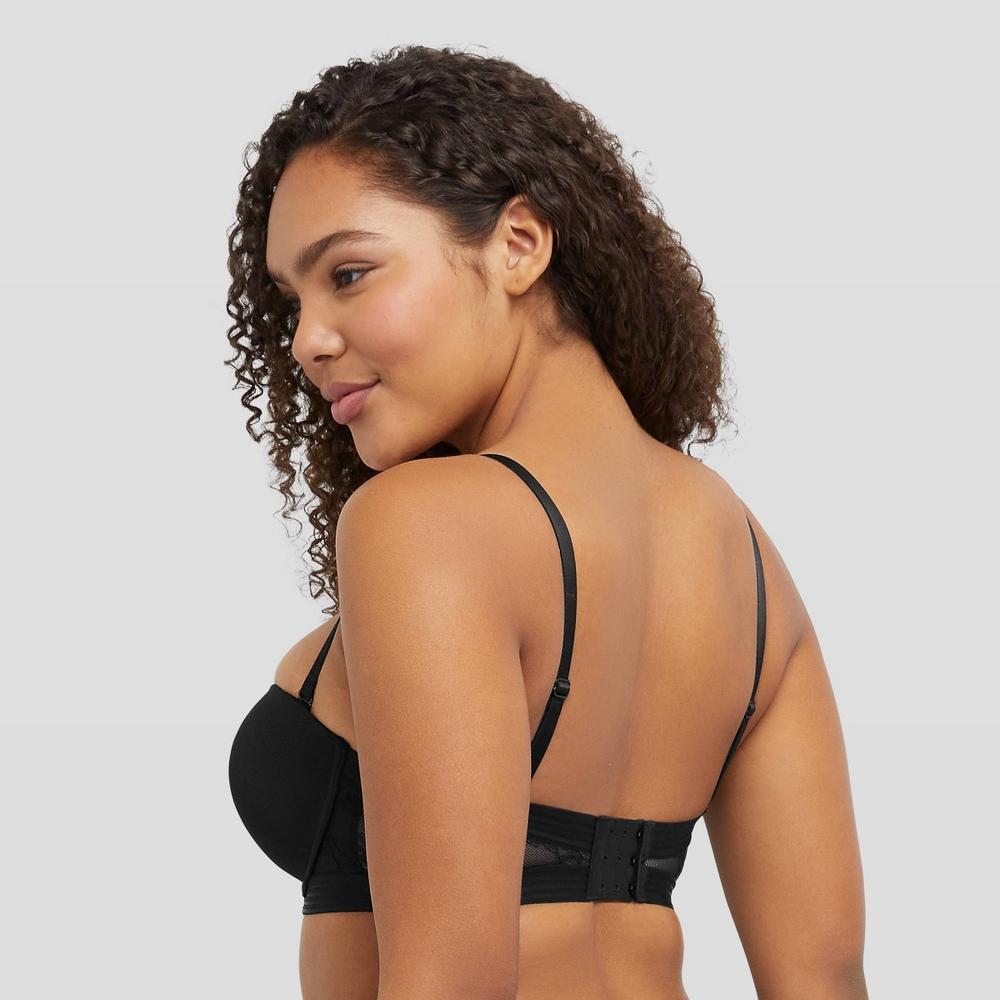 Maidenform Self Expressions Womens Multiway Push-Up Bra SE1102 - Black 40D Product Image