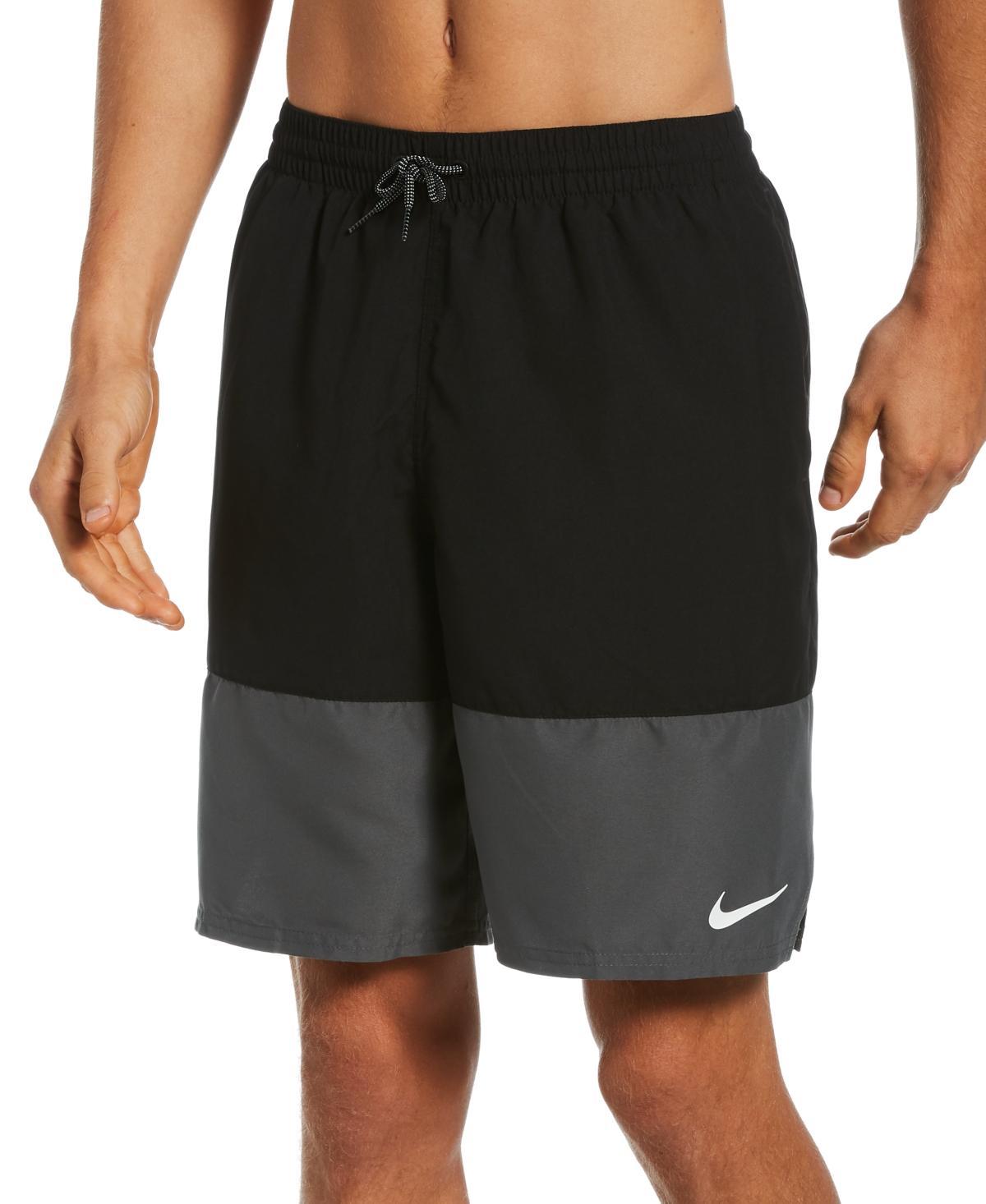 Nike Mens Split Colorblocked 9 Swim Trunks Product Image