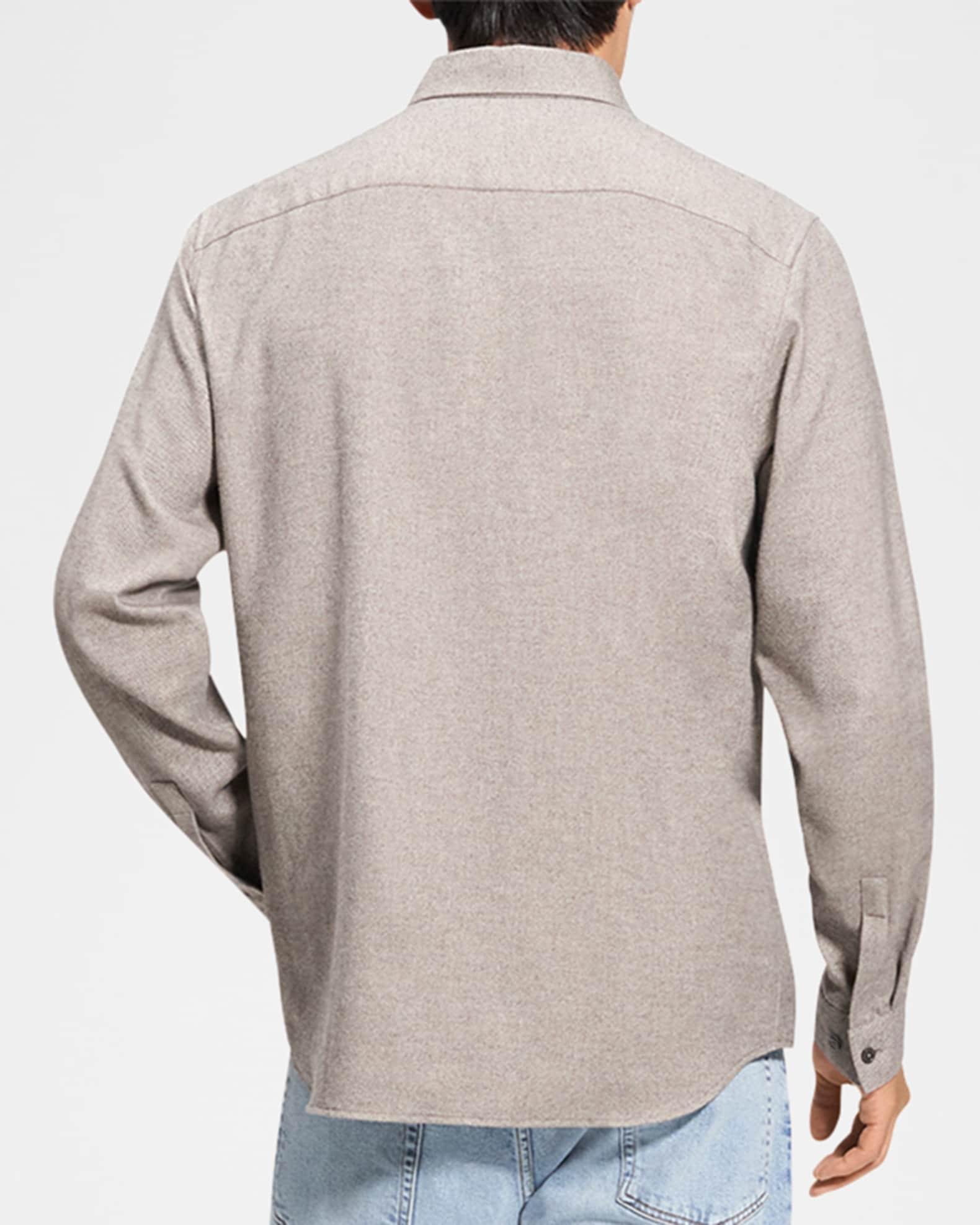 Men's Irving Twill Pocket Casual Button-Down Shirt Product Image