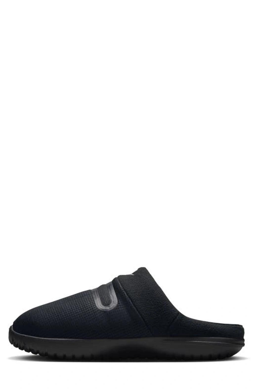 NIKE Burrow Slipper In Black In Black/black/phantom Product Image