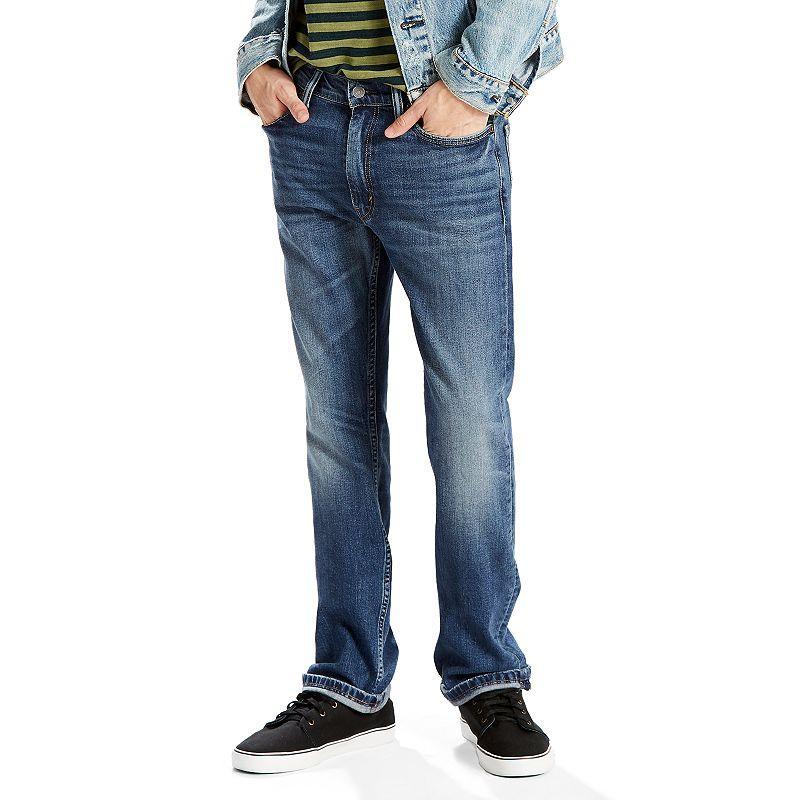 Men's Levi's® 513™ Slim Straight Stretch Jeans, Size: 33X32, Emgee Product Image