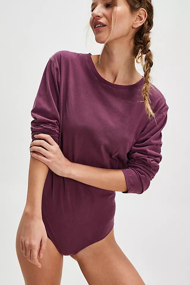 Casual Long Sleeve Bodysuit Product Image