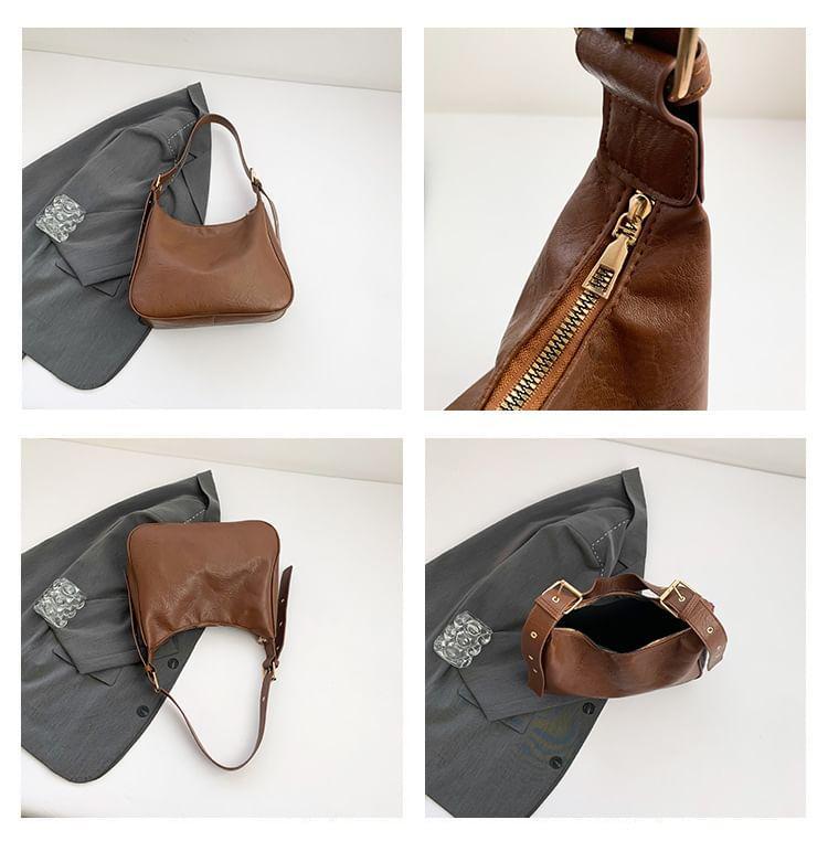 Faux Leather Crossbody Bag Product Image