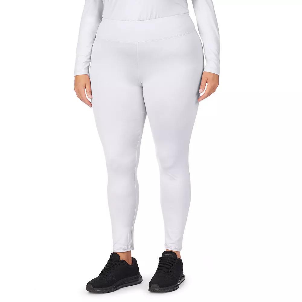 Plus Size Cuddl Duds Under Scrubs Leggings, Womens Product Image