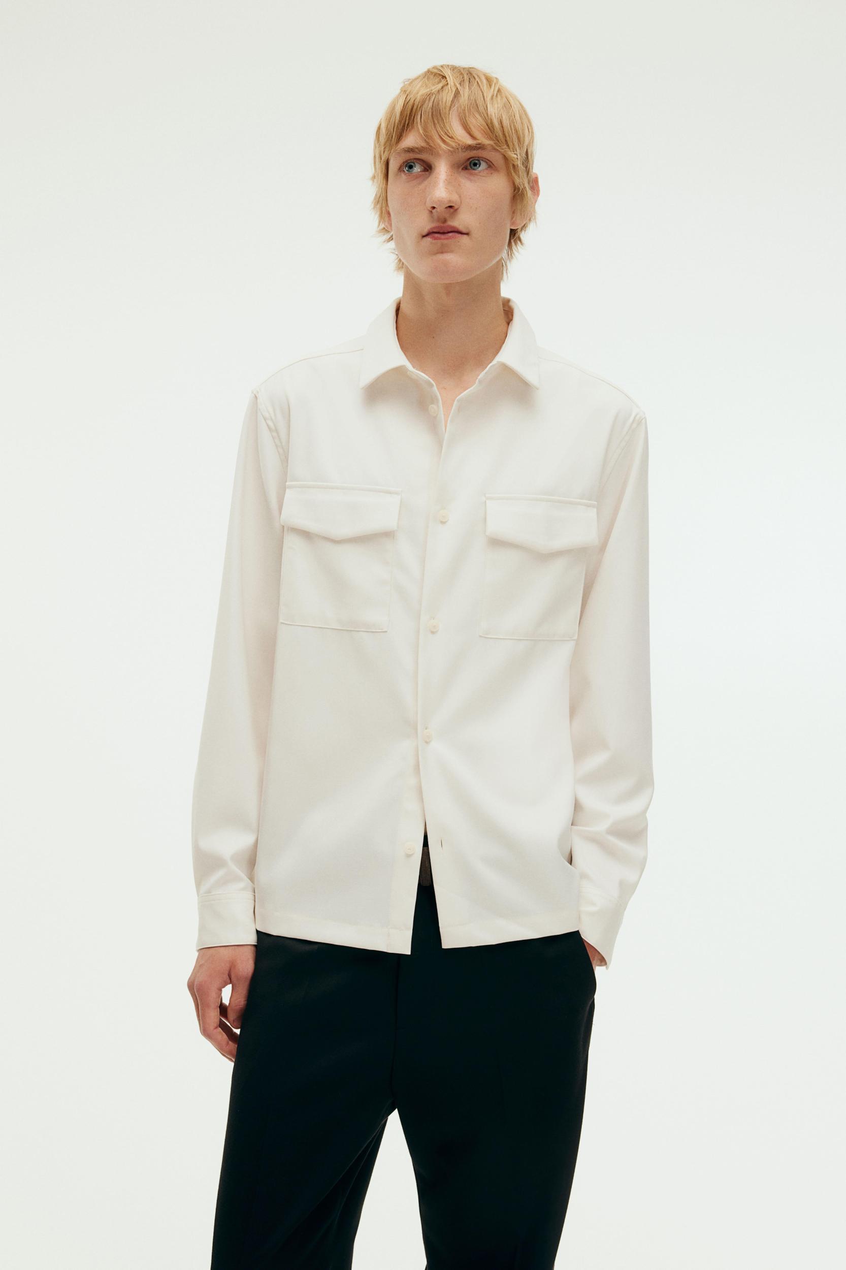 Regular Fit Utility Overshirt Product Image