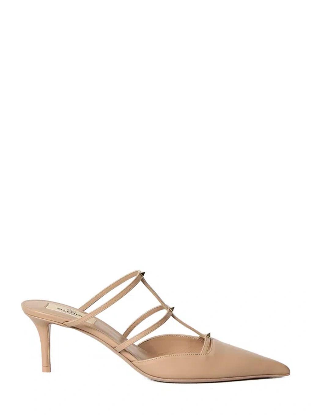 Rockstud Wispy 60mm leather mules Product Image