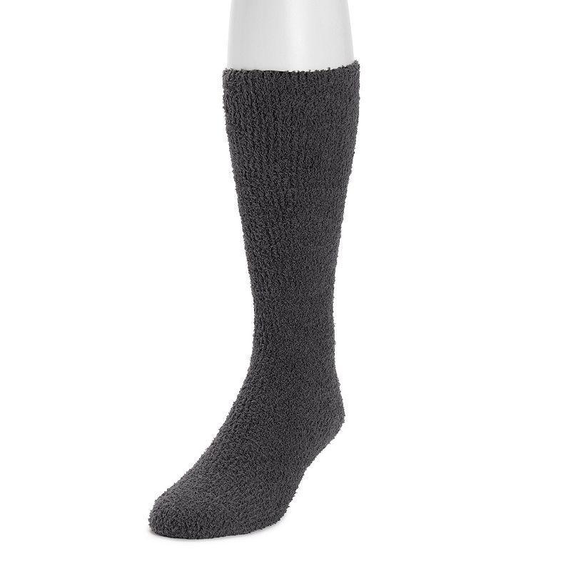 Muk Luks Mens Micro Chenille Knee High Socks Product Image