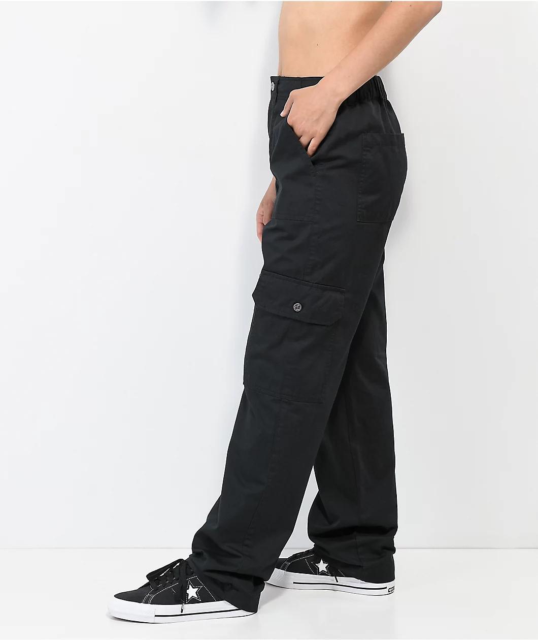 Monet Skateboards Othello Black Cargo Pants Product Image