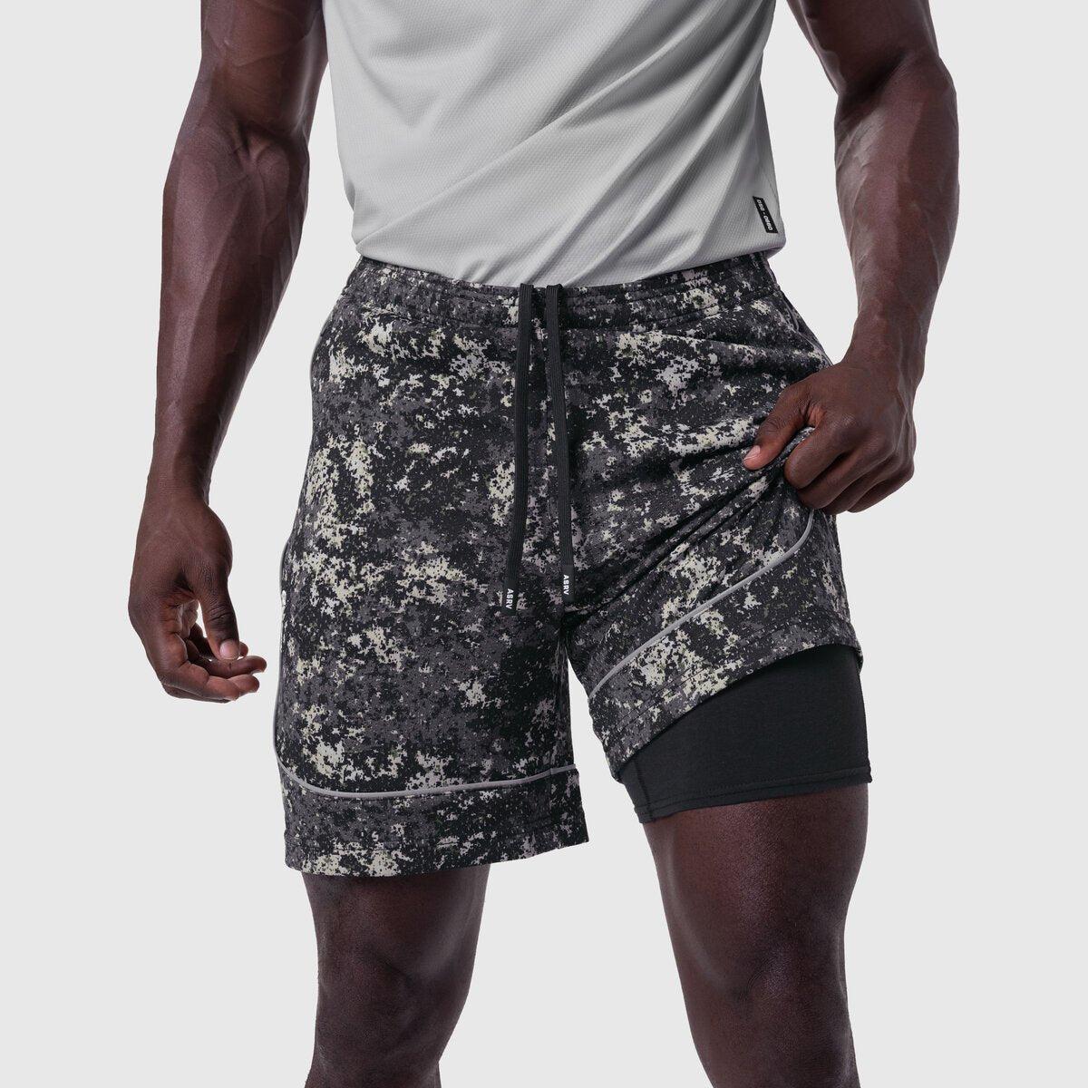 1118. Ion-Mesh™ Modal Liner Short - Pixel Camo Product Image