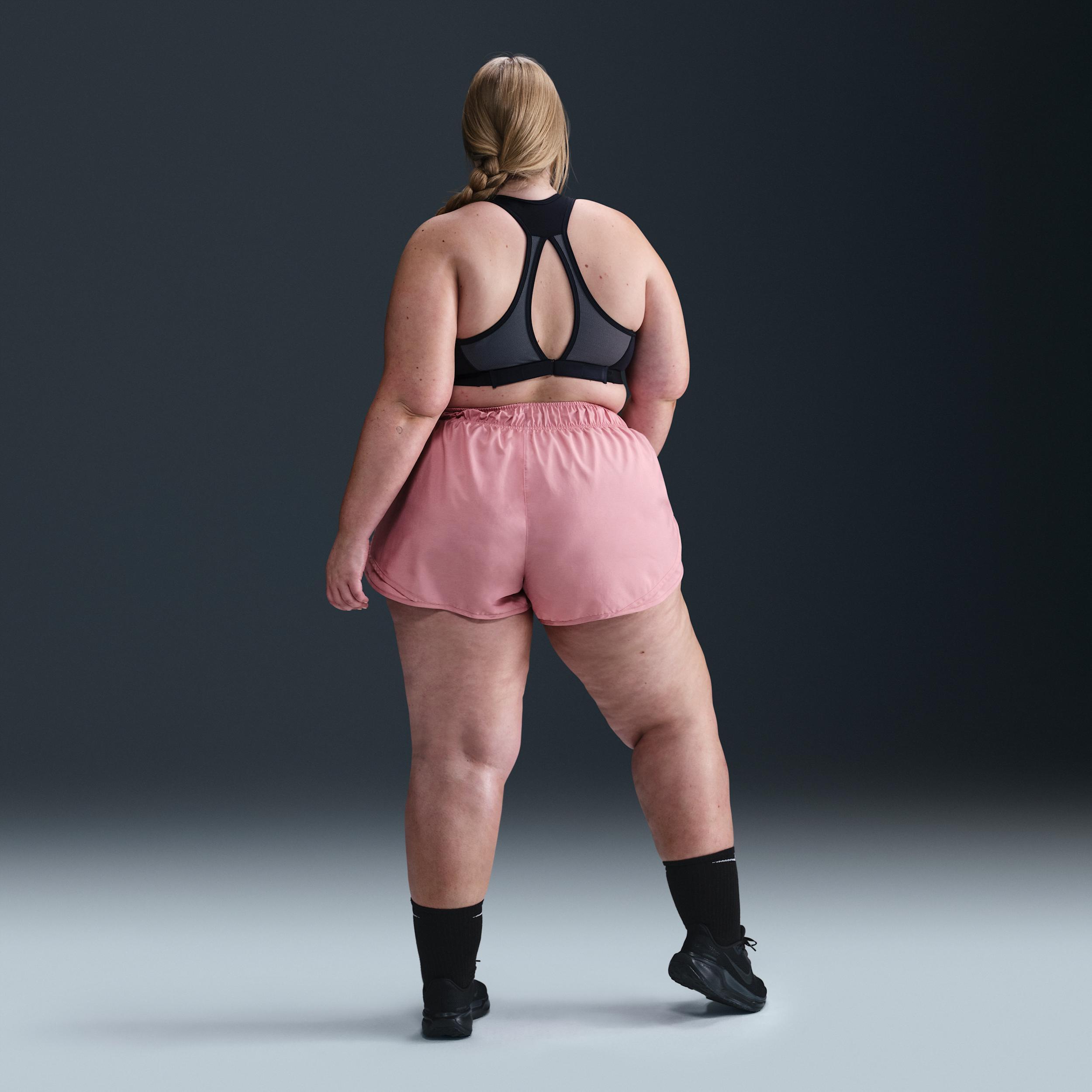 Nike Women's Tempo Dri-FIT Mid-Rise 3" Brief-Lined Running Shorts (Plus Size) Product Image