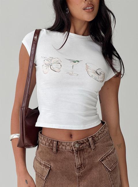 Odyssey Tee White Product Image