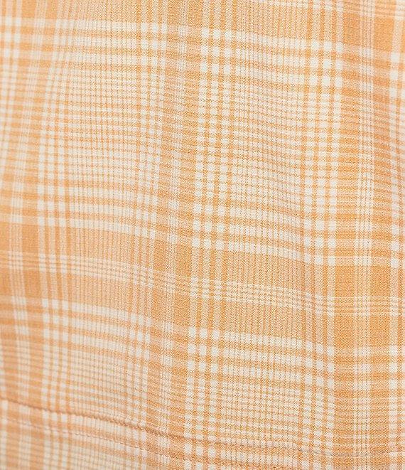 L.L.Bean Performance Stretch Tropicwear Plaid Long Sleeve Woven Shirt Product Image