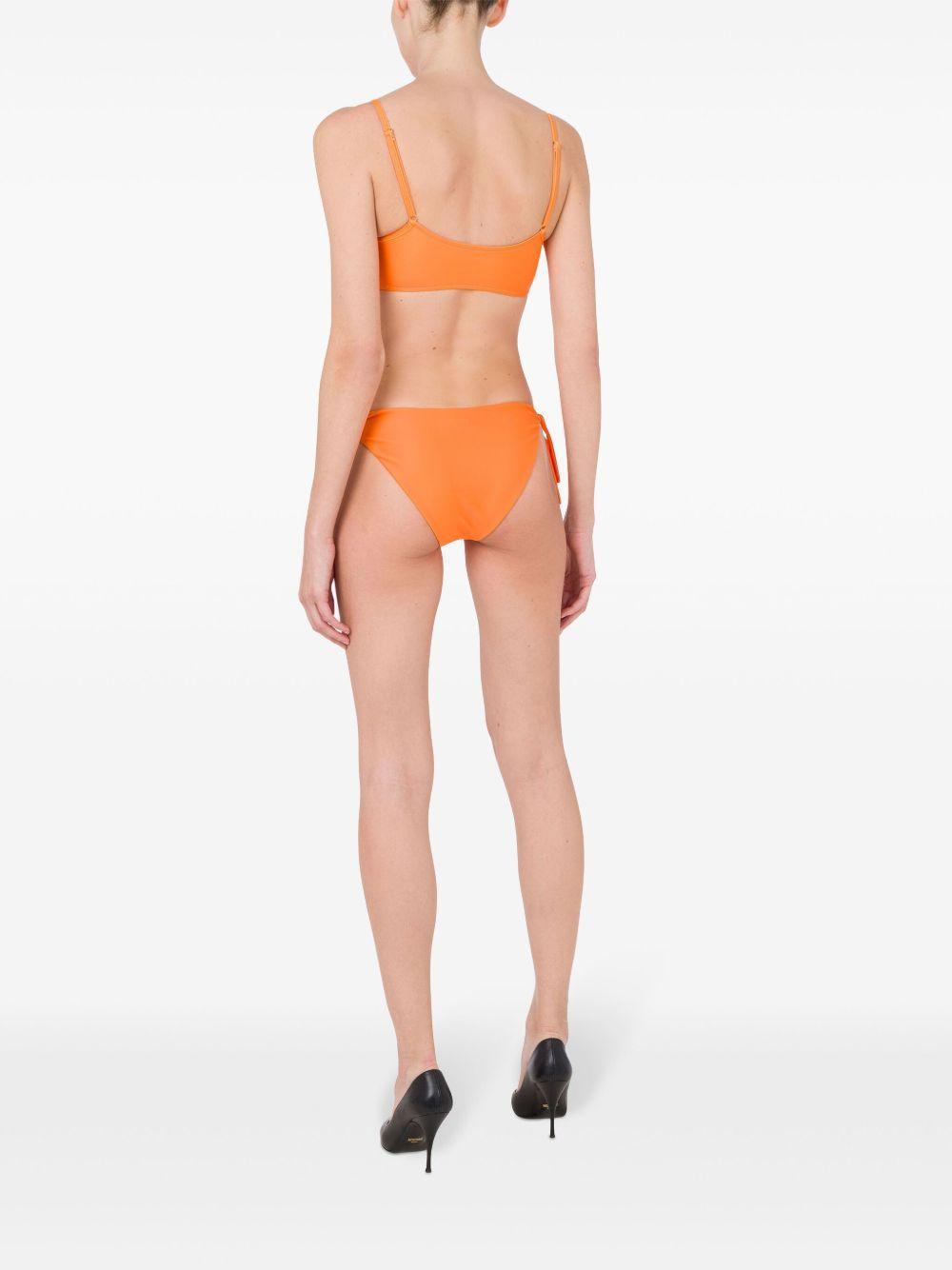 logo-print bikini top Product Image