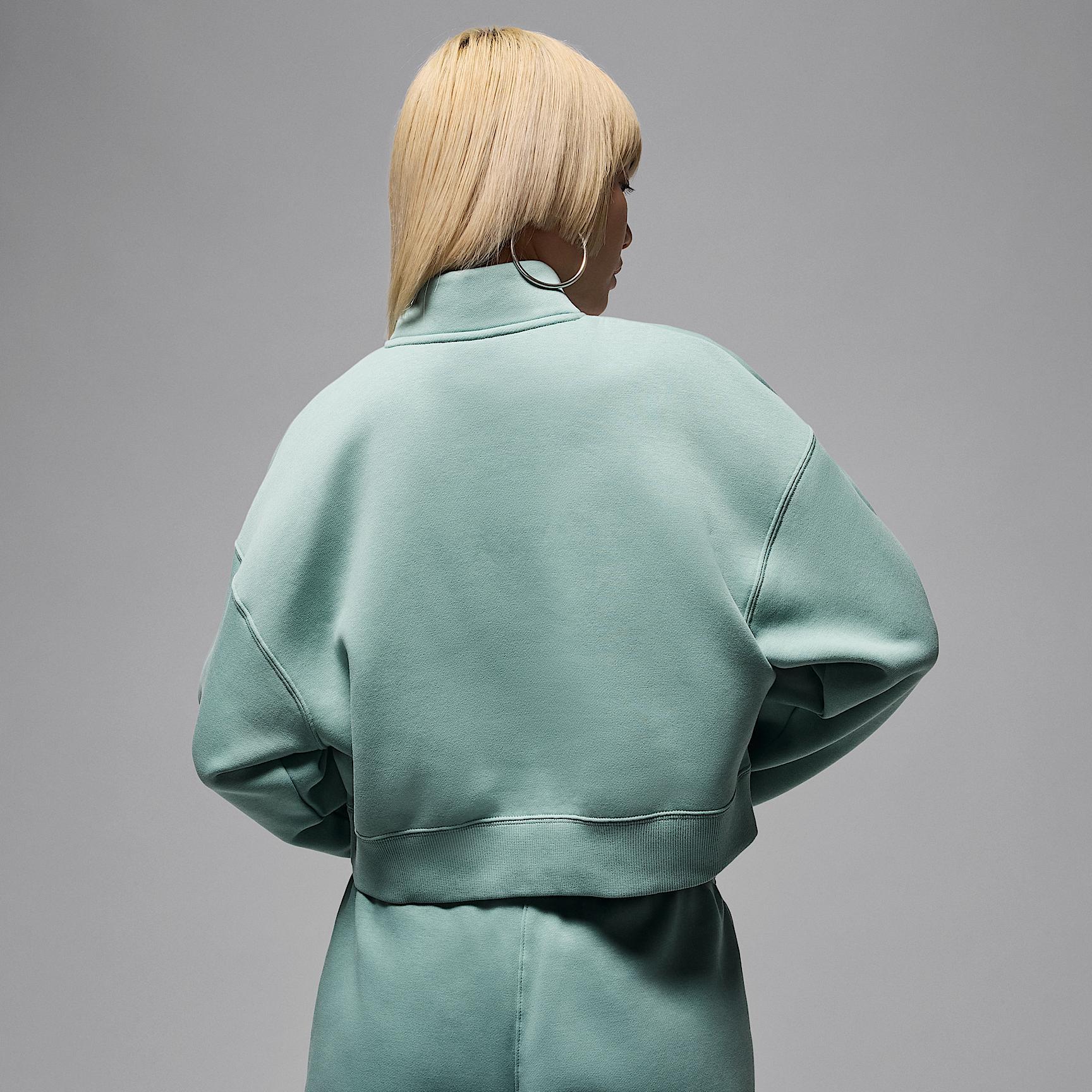 Womens Jordan Brooklyn Fleece 1/4-Zip Top | IH2391-017 Product Image