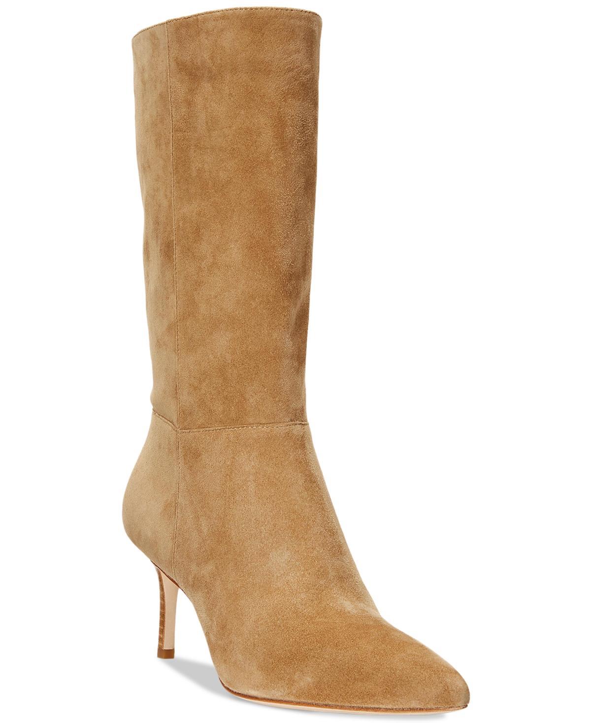 Lauren Ralph Lauren Leannah Nappa Leather Boots Women's Boots Product Image