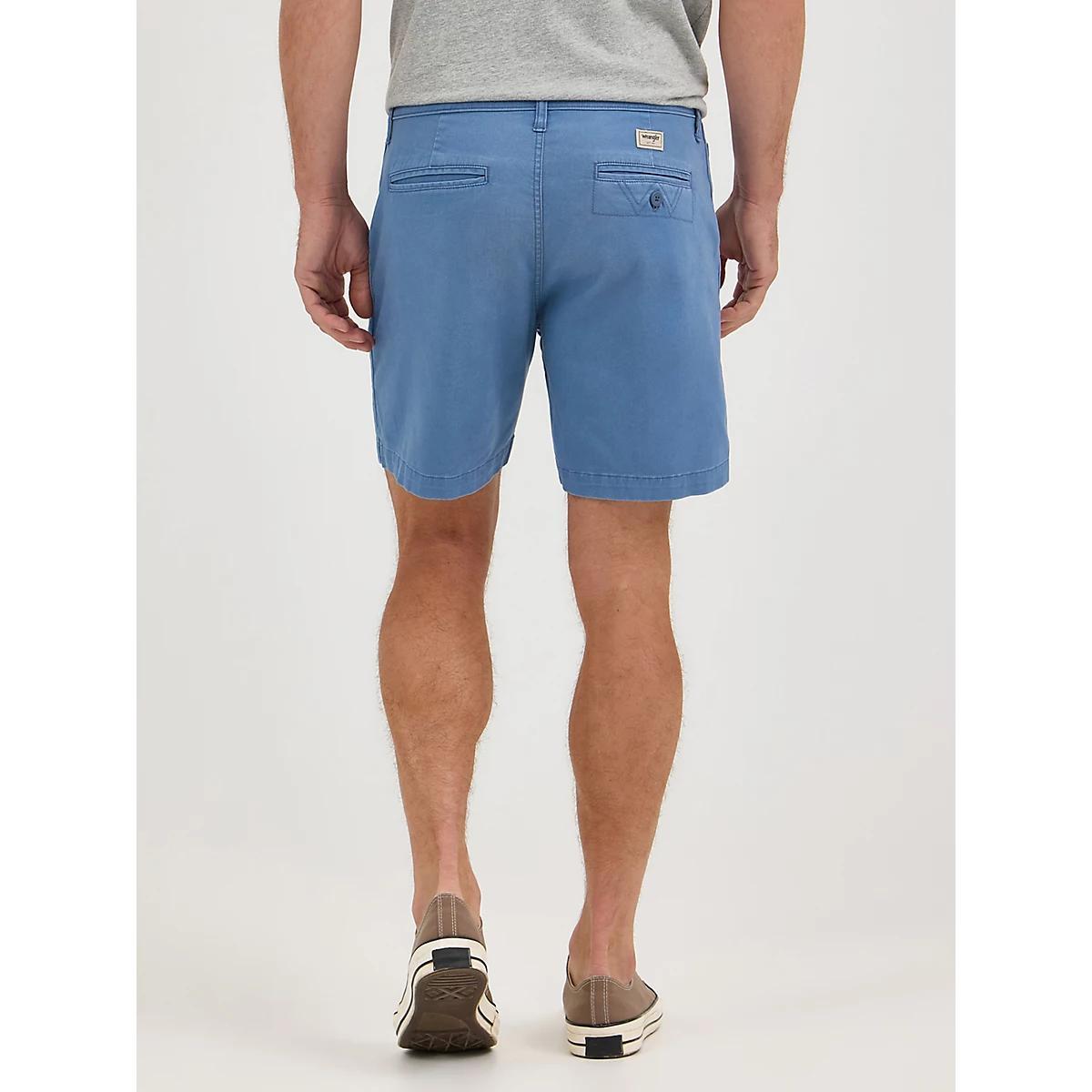 Men's Flat Front Short in Pewter Product Image