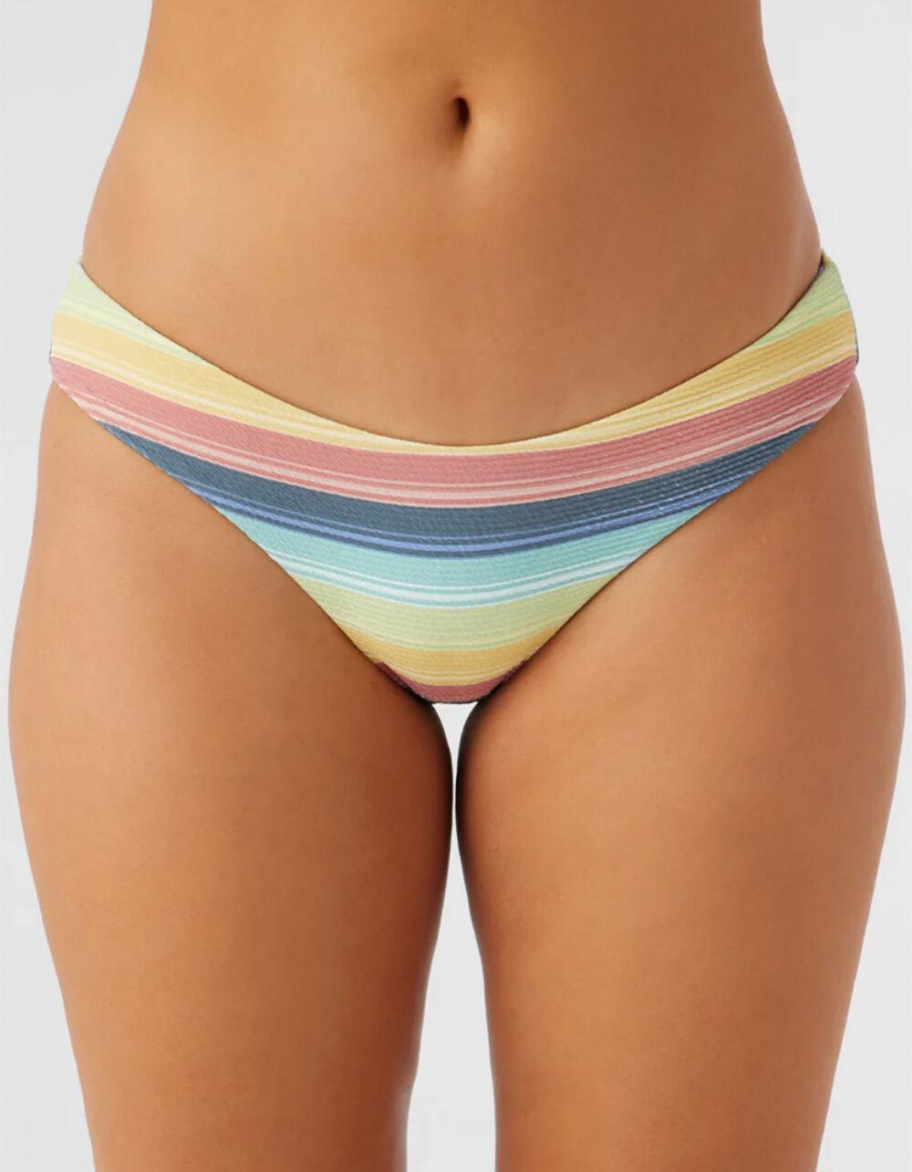 O'NEILL Beachbound Stripe Matira Hipster Cheeky Bikini Bottoms Product Image