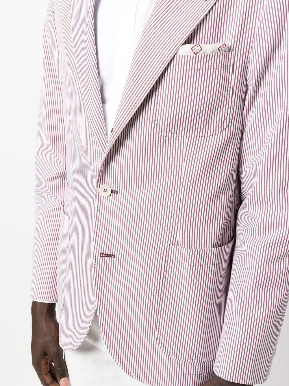 single-breasted tailored blazer Product Image
