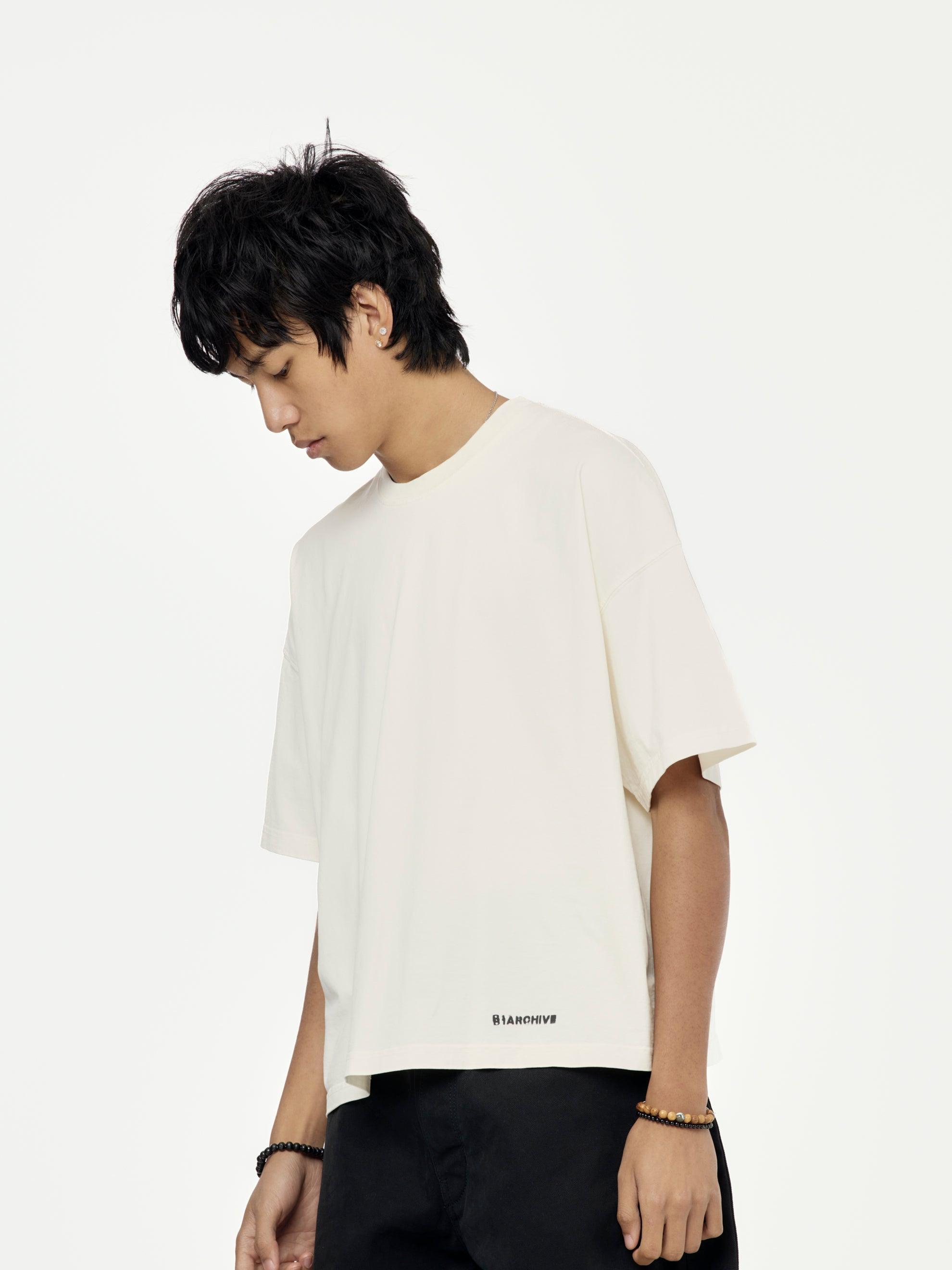 S/S CREWNECK TEE SHIRT (Ecru) Product Image