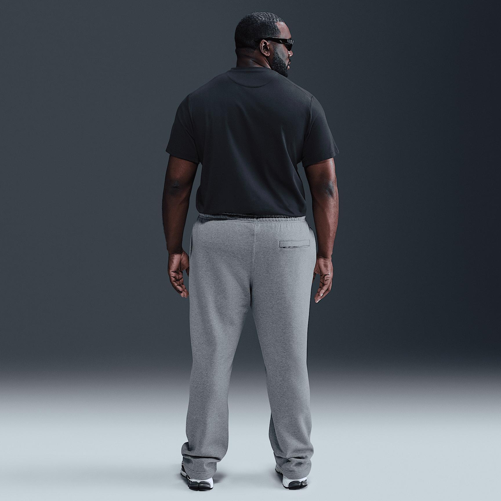 Nike Mens Club Open-Hem Fleece Pants | FN3730-063 Product Image