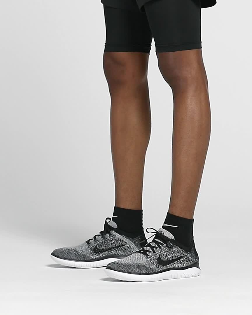 Nike Free Run Flyknit 2018 Men's Road Running Shoes Product Image