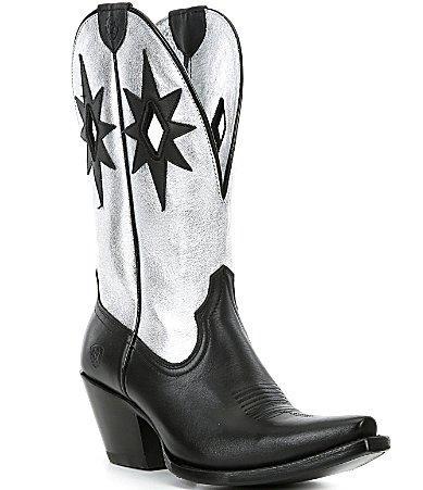 Ariat Womens Starlight Metallic Leather Western Boots Product Image