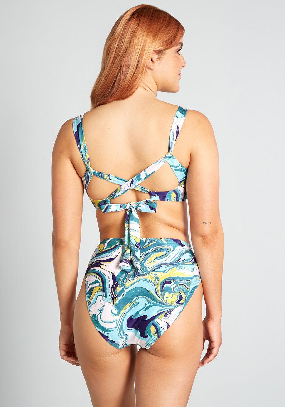 The Franky High-Waisted Bikini Bottom Product Image