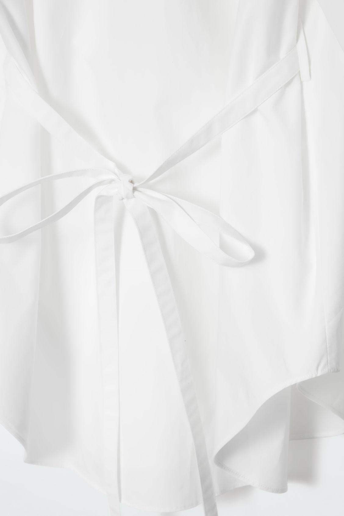 OVERSIZED TIE-WAIST SHIRT Product Image