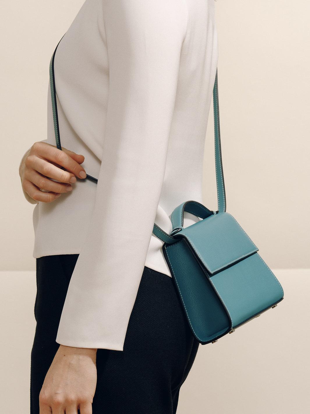 Small Top Handle in Nappa Product Image