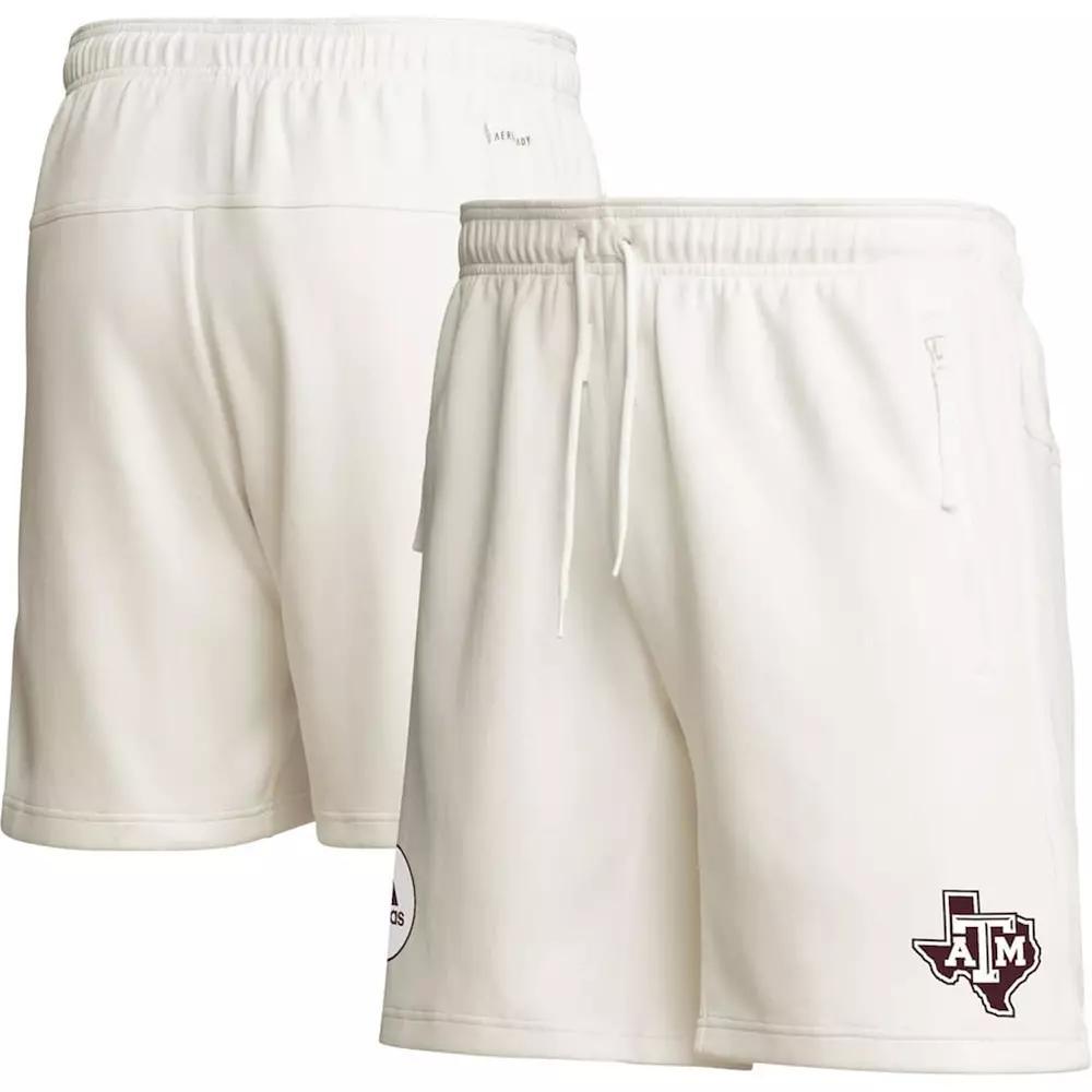 Men's adidas Cream Texas A&M Aggies Zero Dye AEROREADY Shorts, Size: Large, Beige Product Image