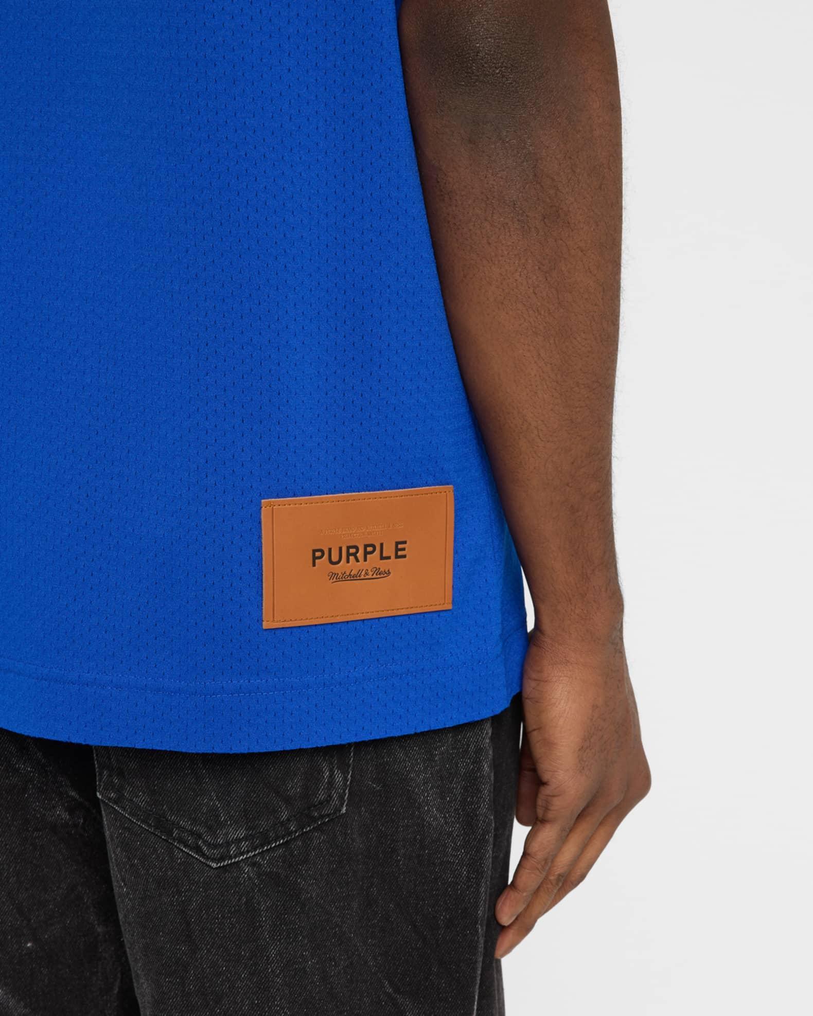 Men's NY Knicks Mesh Jersey Tank Top Product Image