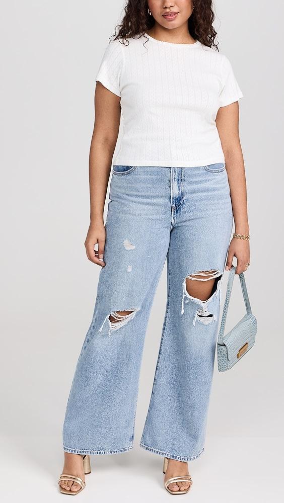 Levi's Ribcage Wide Leg Jeans | Shopbop Product Image