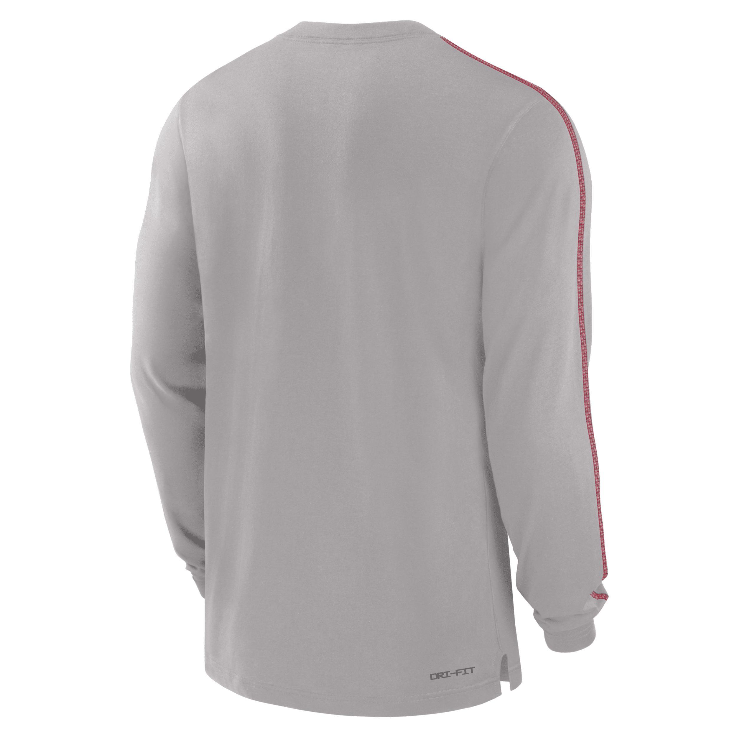 Cleveland Browns Sideline Player Team Issue Menâs Nike Men's Dri-FIT Long-Sleeve Top Product Image