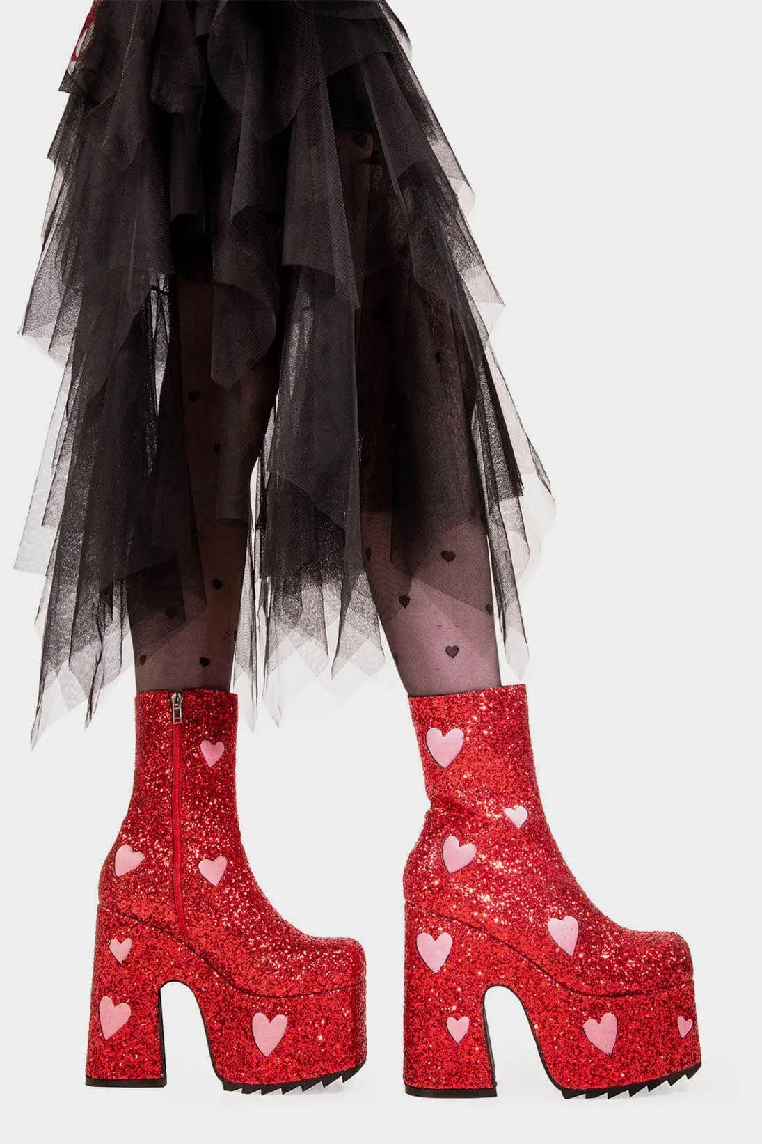 Keeper Chunky Platform Ankle Boots Product Image