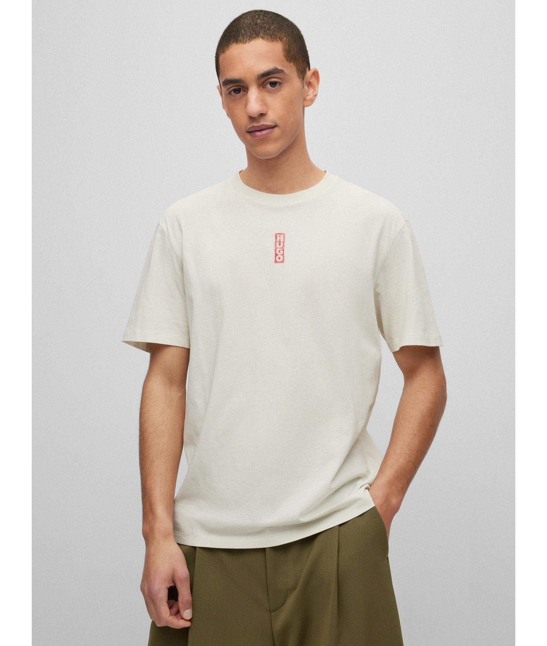 HUGO BOSS Short-sleeved T-shirt In White Product Image