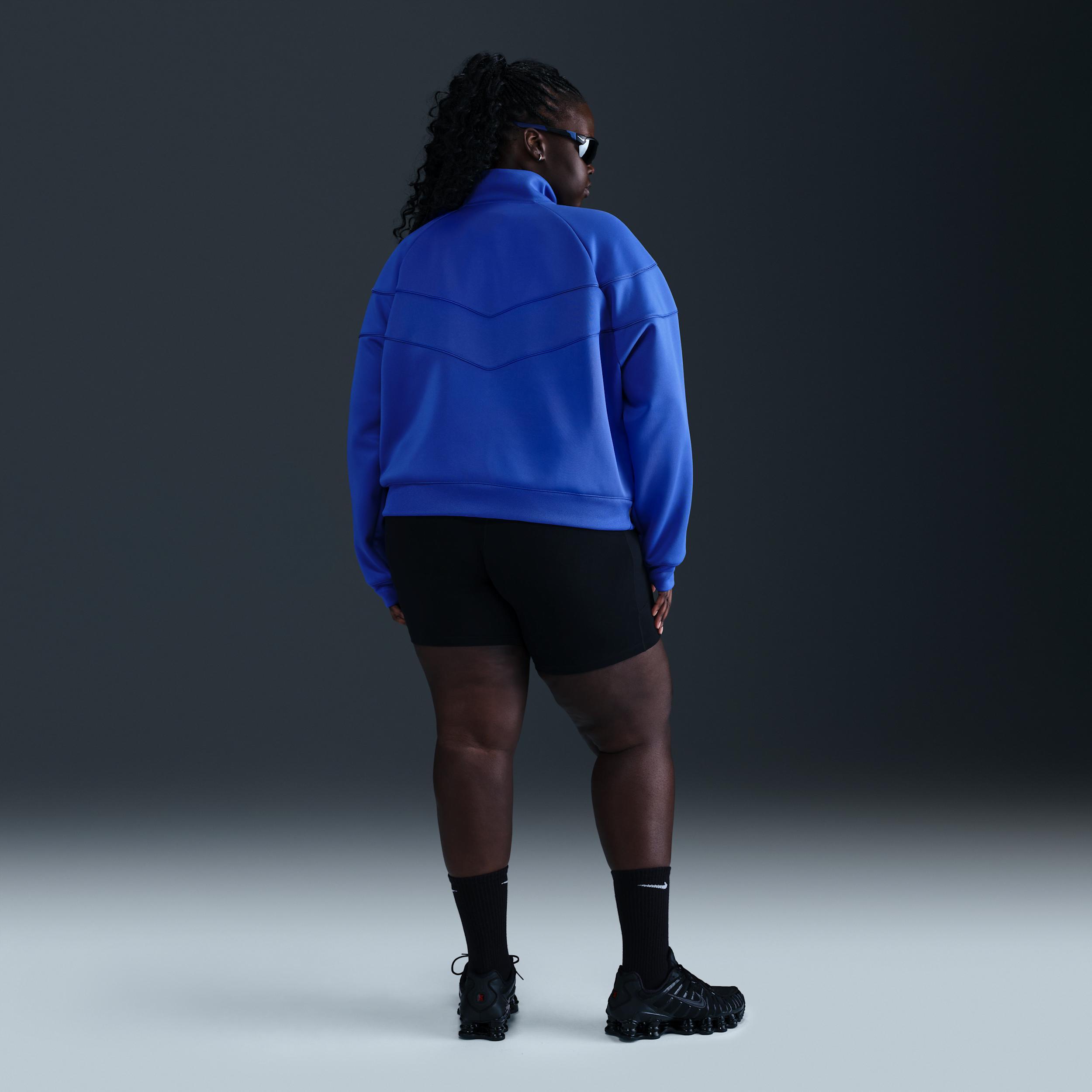 Womens Nike Sportswear Windrunner Knit Jacket (Plus Size) | HJ0977-010 Product Image