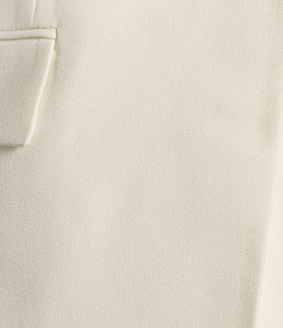 Kasper Notch Collar Crepe Blazer Product Image