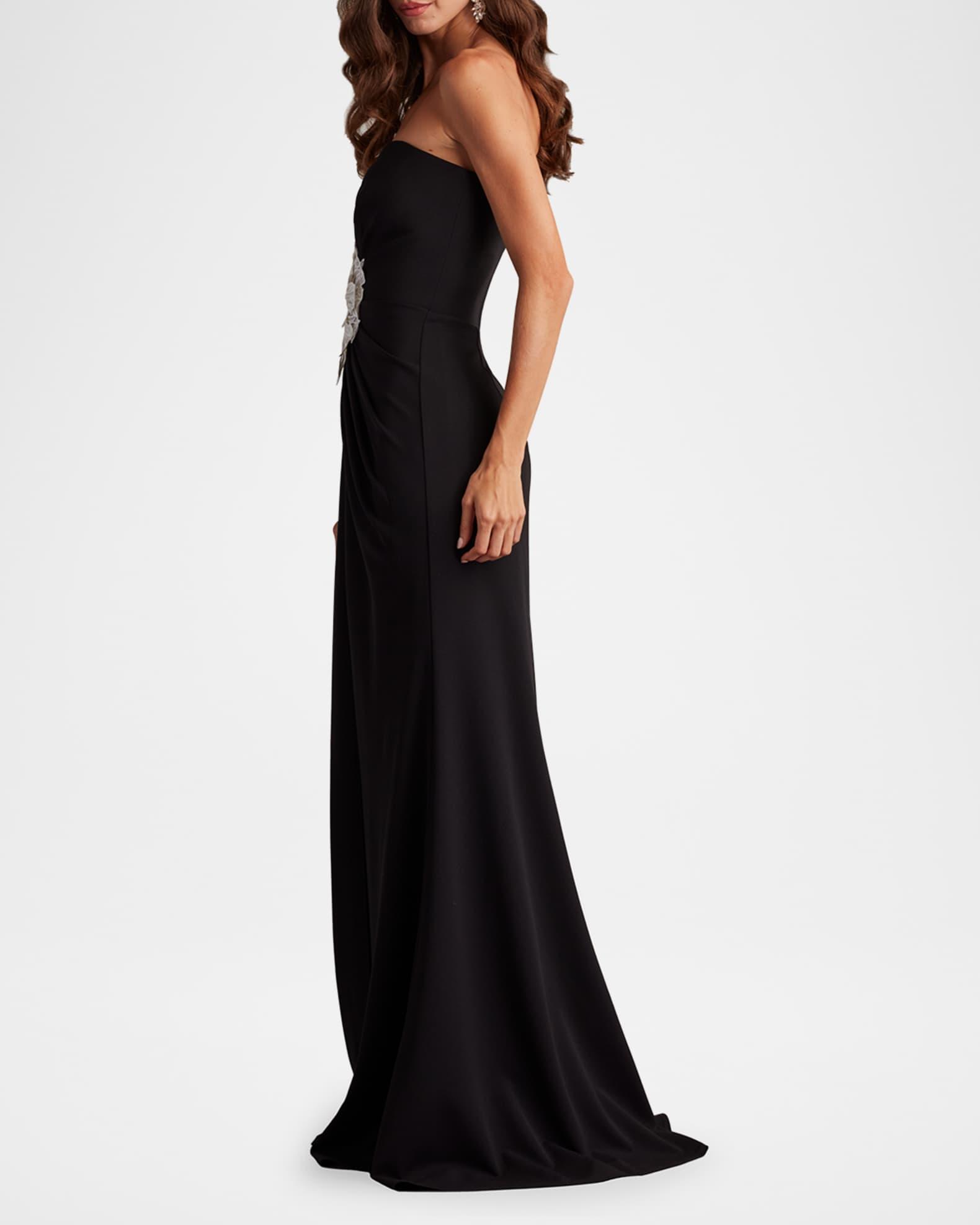 Strapless Embellished Column Gown Product Image