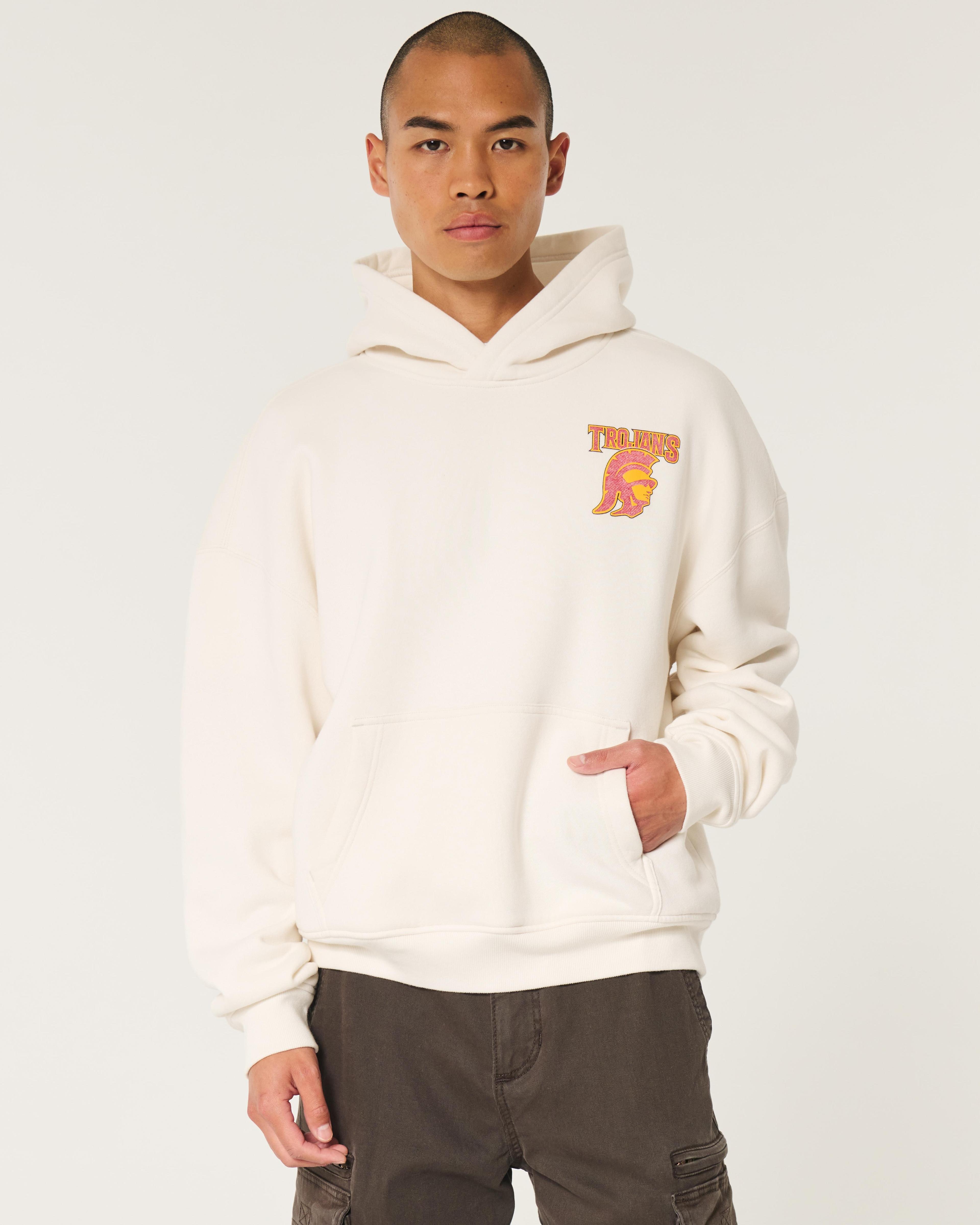 Boxy Ohio State Buckeyes Graphic Hoodie Product Image