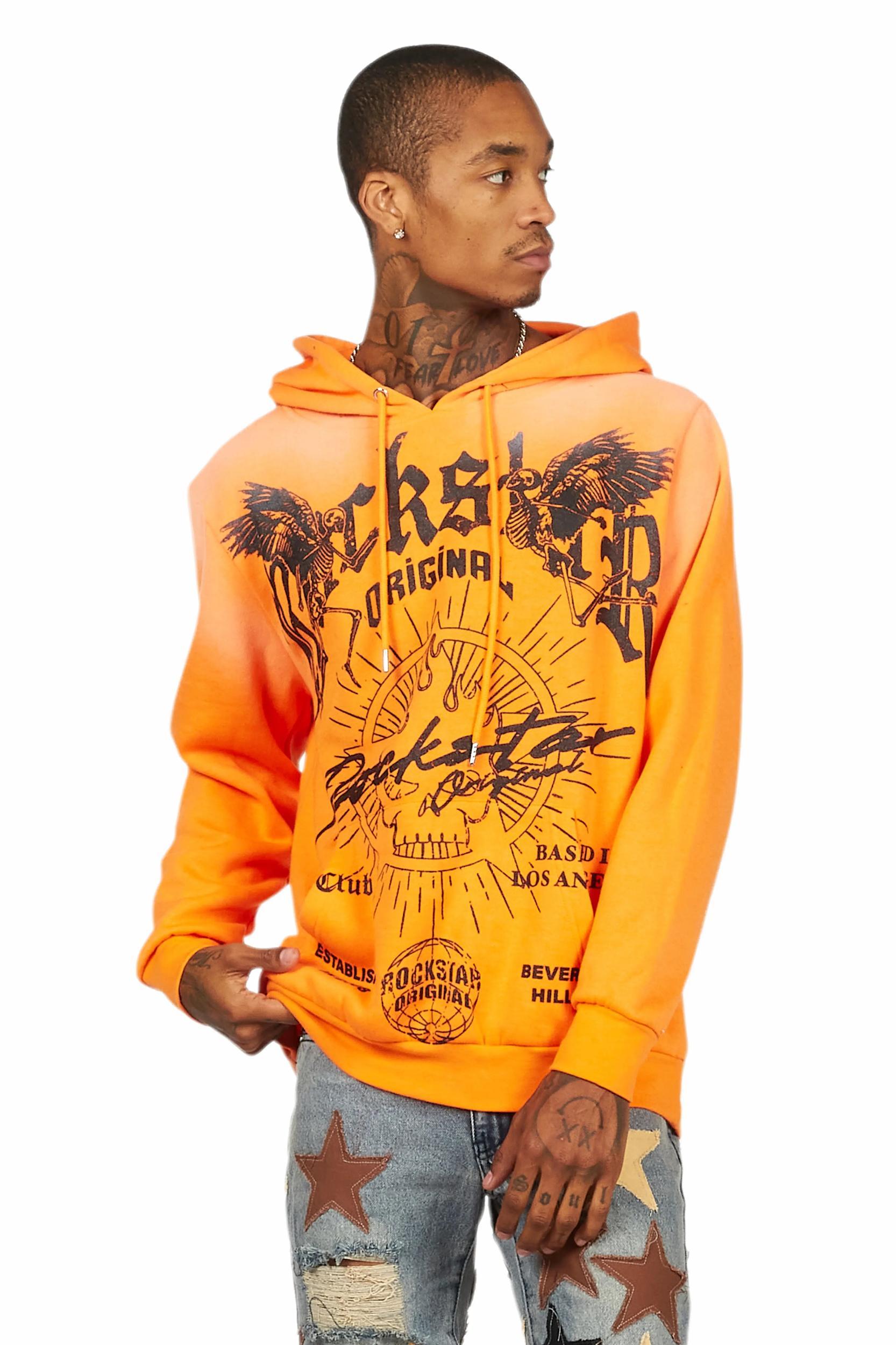 Tally Orange Graphic Hoodie Male Product Image