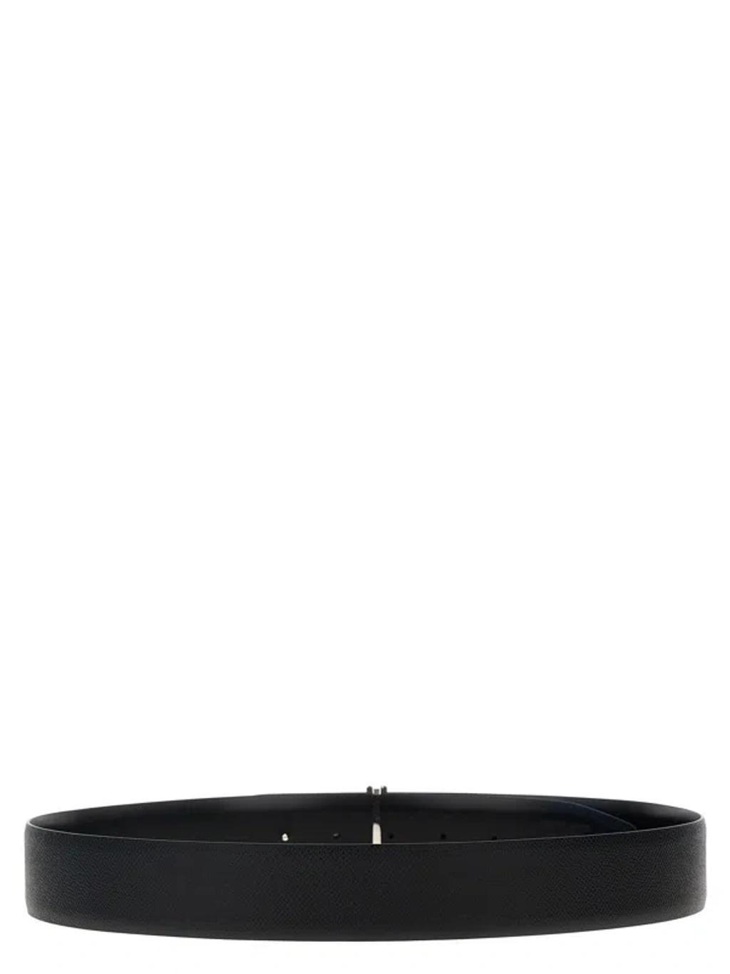 TOM FORD Logo Reversible Belt In Black Product Image