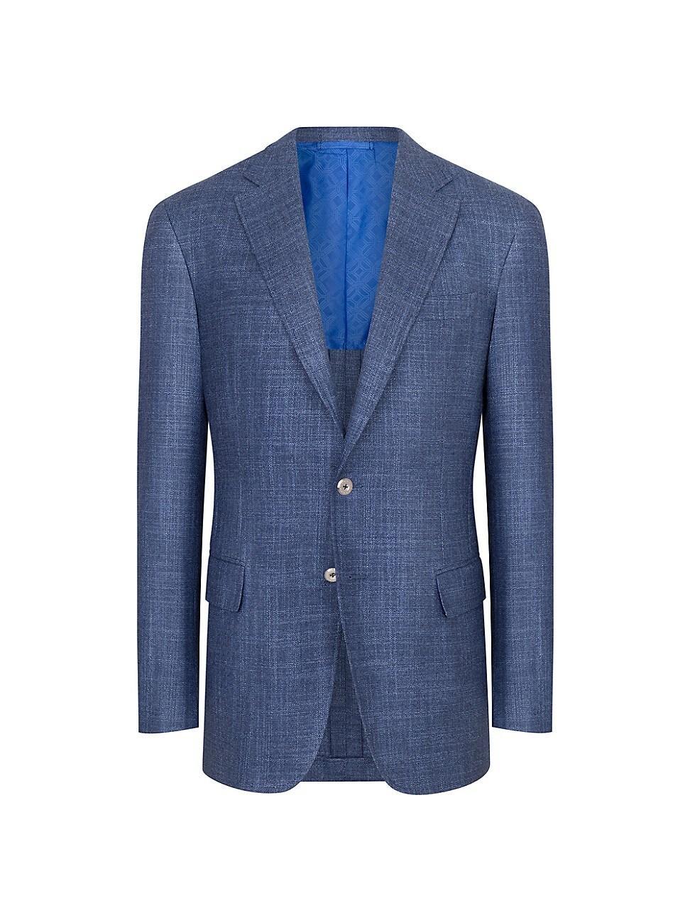 Mens Woven Jacket with 2 Buttons Product Image