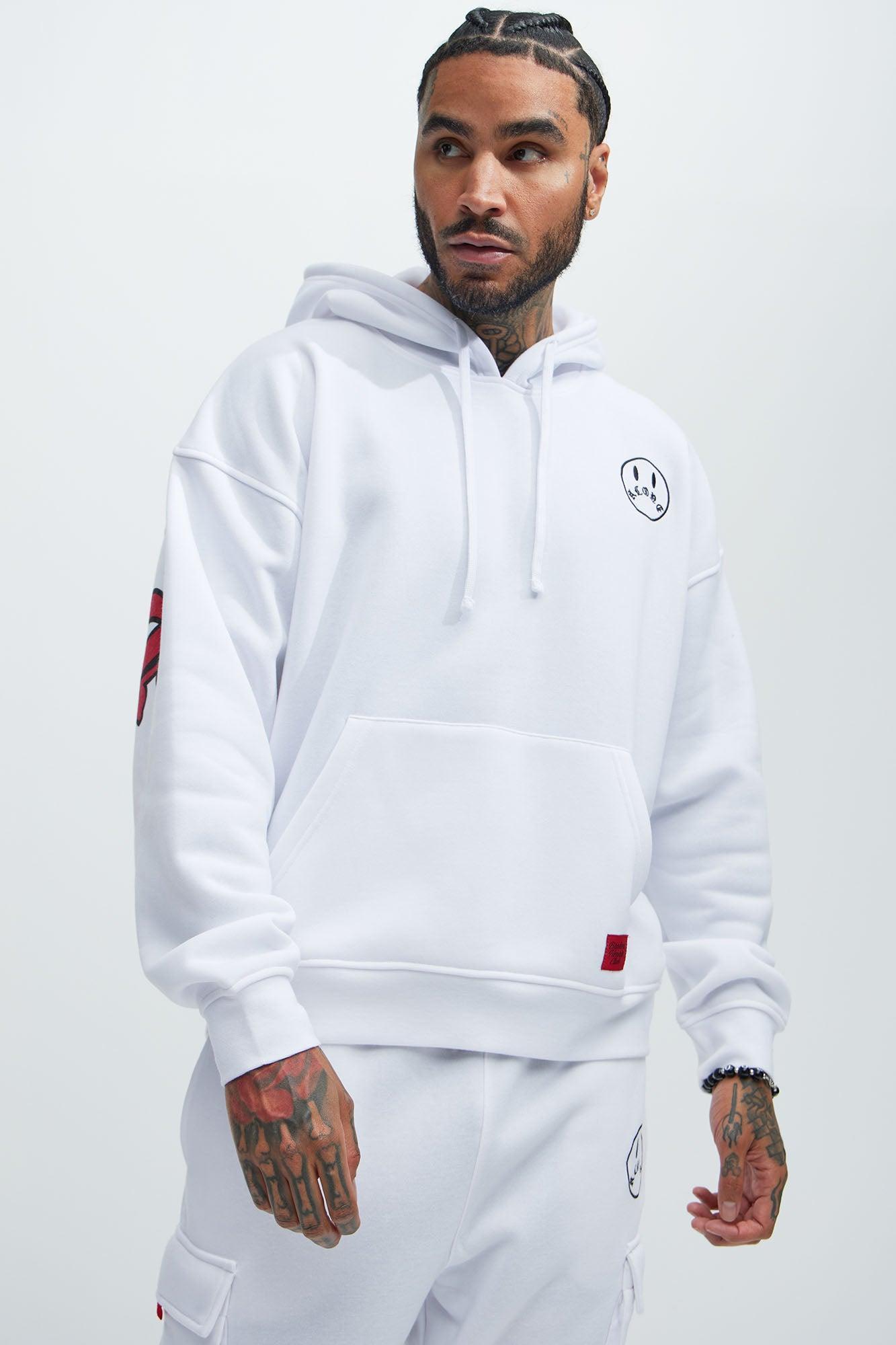 Never Alone Hoodie - White Product Image