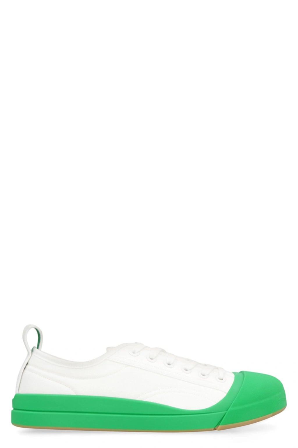 BOTTEGA VENETA Vulcan Low Top Sneaker In White Product Image