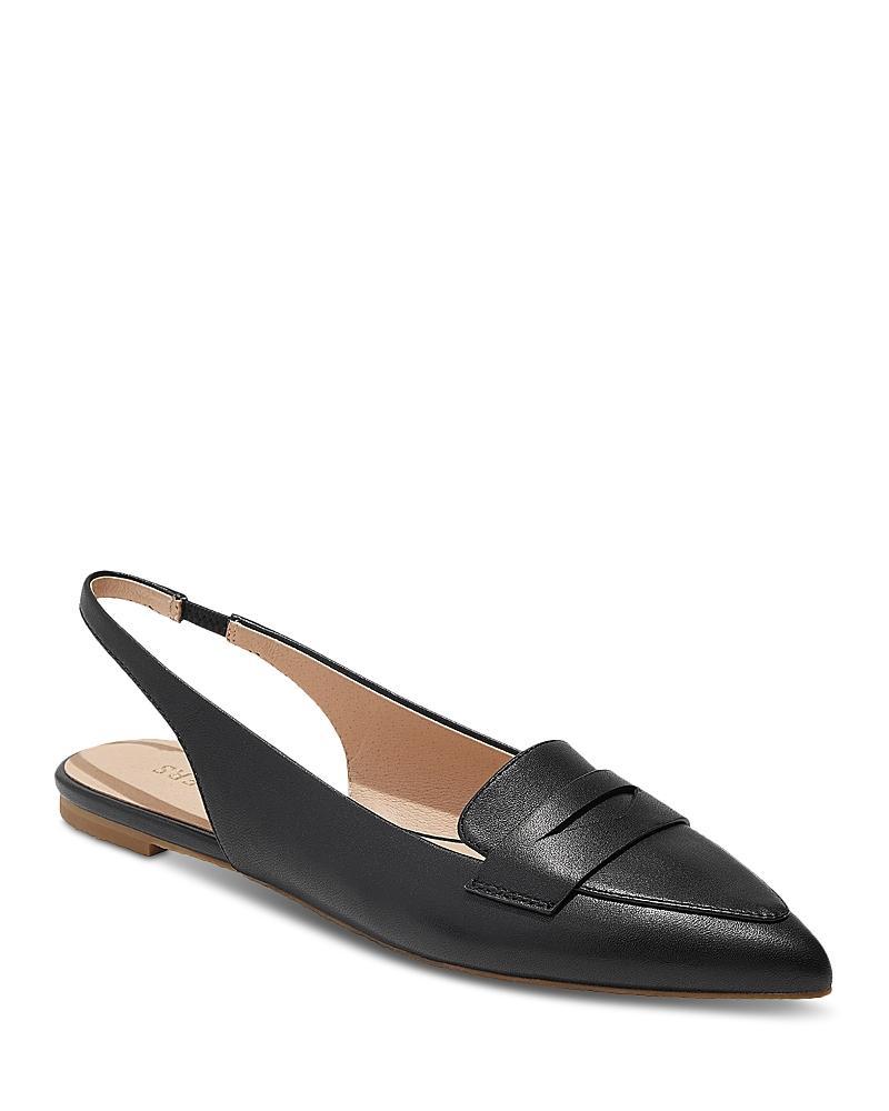 Jack Rogers Pennie Sling Back Ballet Leather Flats Product Image